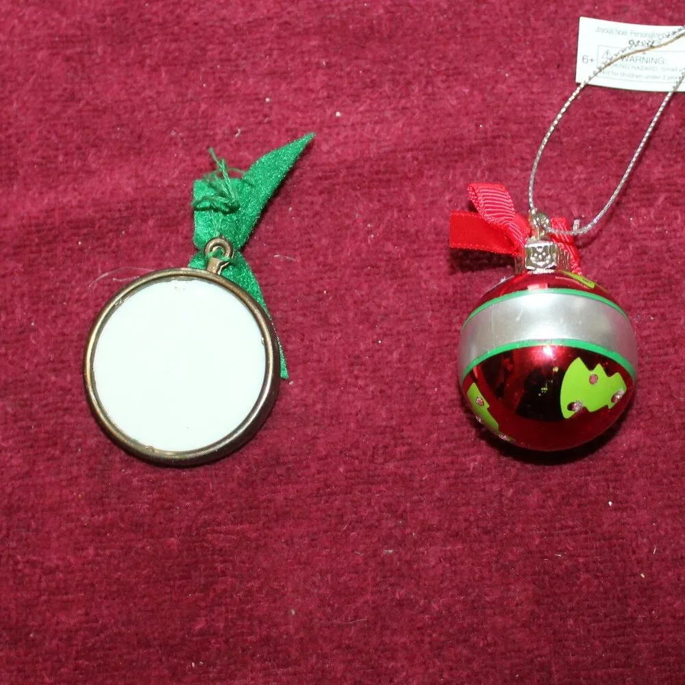 Gantz Christnas Ball and Hand made Ornament with Betty on them